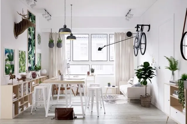 11 Desain Workspace Minimalis Buatmu yang Kerja dari Rumah. Privasi Iya, Kondusif Juga 17