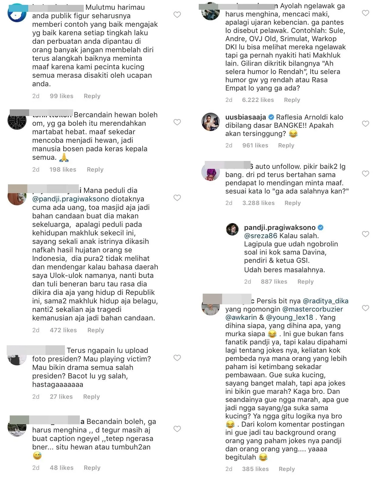 Lagi, Pandji Pragiwaksono Kena Marah Warganet Soal Postingannya yang Kontroversial Ini. Hmmm ~ 4