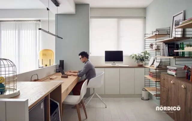 11 Desain Workspace Minimalis Buatmu yang Kerja dari Rumah. Privasi Iya, Kondusif Juga 13