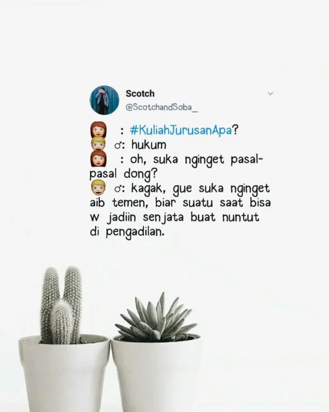 Hati-hati dengan anak hukum.