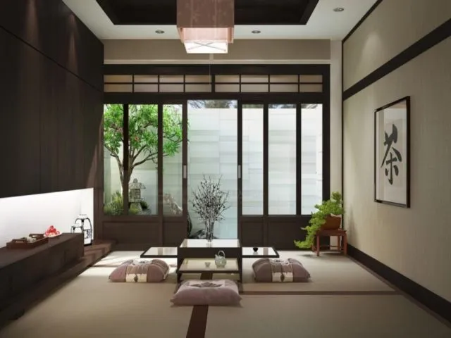 12 Desain Ruang Tamu 'Duduk di Lantai' ala Jepang yang Sederhana untuk Rumah Mungilmu 15