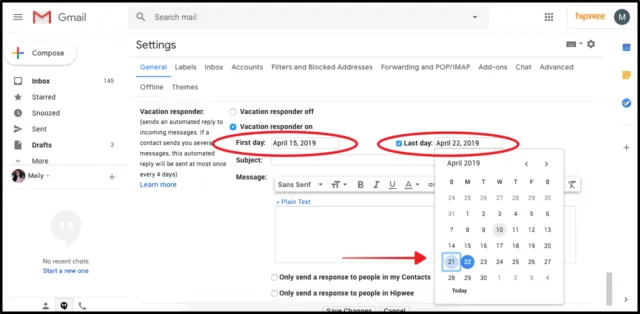 Tutorial Membuat Balasan Otomatis di Gmail Saat Lagi Cuti Kerja. Biar Total Liburannya~ 11