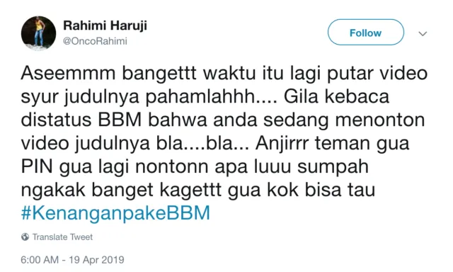 #KenanganPakeBBM Viral, 12 Nostalgia Warganet Ini Bikin Kita Ikutan Kangen. Huhu, Sedih! 18