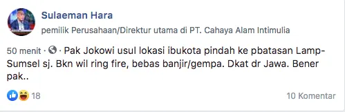 Cek 7 Usulan Warganet terhadap Isu Pemindahan Ibu Kota dari Jakarta, Mana nih yang Paling Relevan? 14