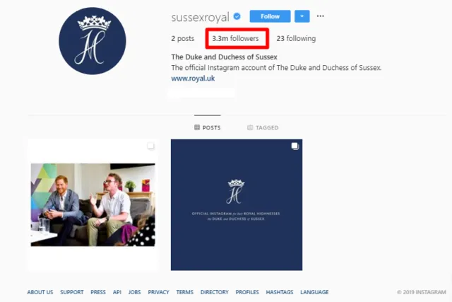 Baru 9 Jam Dibuat, Akun IG Pangeran Harry dan Istrinya Langsung Diikuti 3,3 Juta Orang. Gimana Bisa? 4