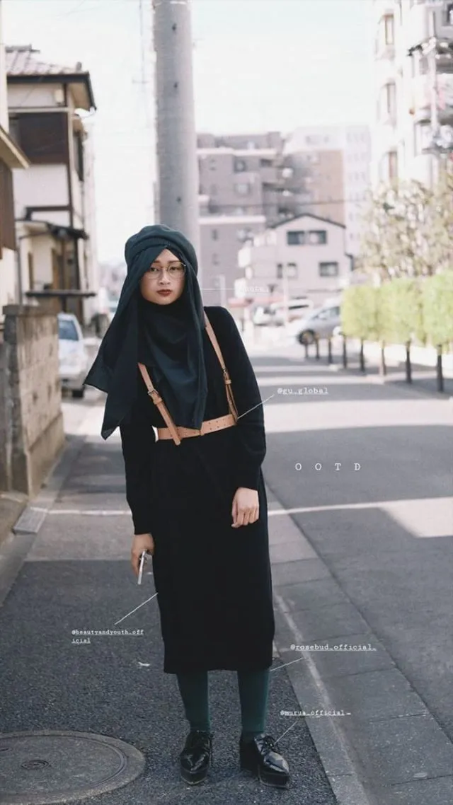 Mengintip 12 Gaya Khas Rahmilia Aufa, Hijaber Keturunan Indonesia yang Tinggal di Negeri Sakura 16