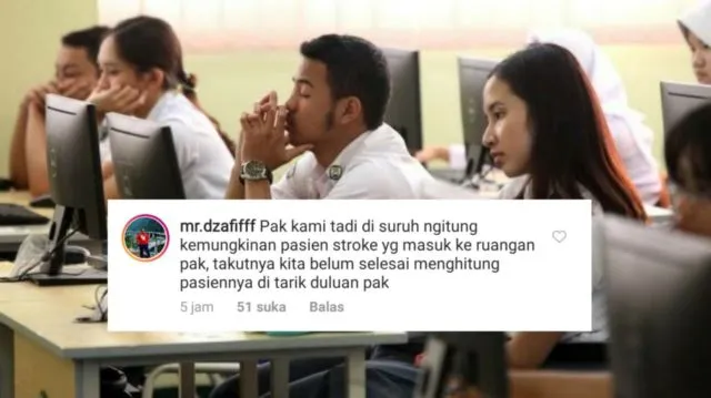 14 Luapan Hati Kocak Dedek-dedek Habis UNBK Matematika. Akun Kemendikbud jadi Sasaran 16