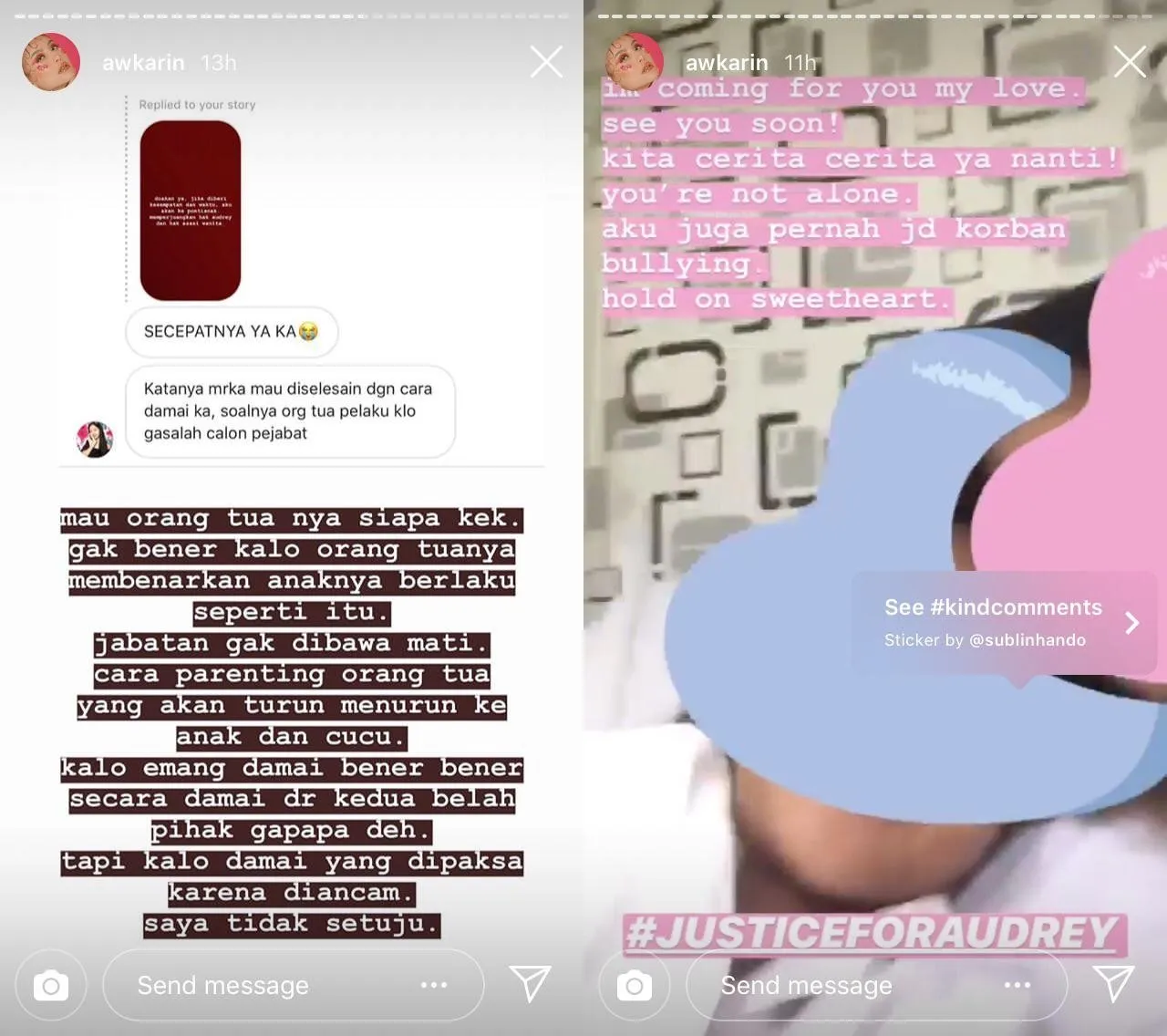 Demi #JusticeforAudrey, Figur Publik Ini Tunjukkan Dukungan Langsung sampai Terbang ke Pontianak! 4