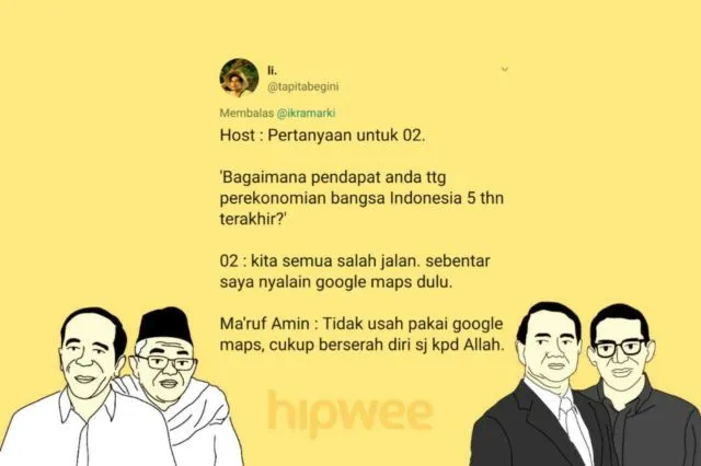 13 Cuitan Warganet Ini Jadi Hiburan Tersendiri dari Debat Semalam. Yay, #AkhirnyaDebatBerakhir Juga~ 23