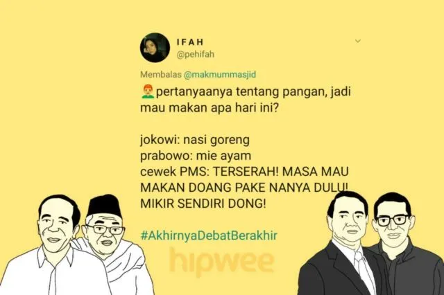 13 Cuitan Warganet Ini Jadi Hiburan Tersendiri dari Debat Semalam. Yay, #AkhirnyaDebatBerakhir Juga~ 18