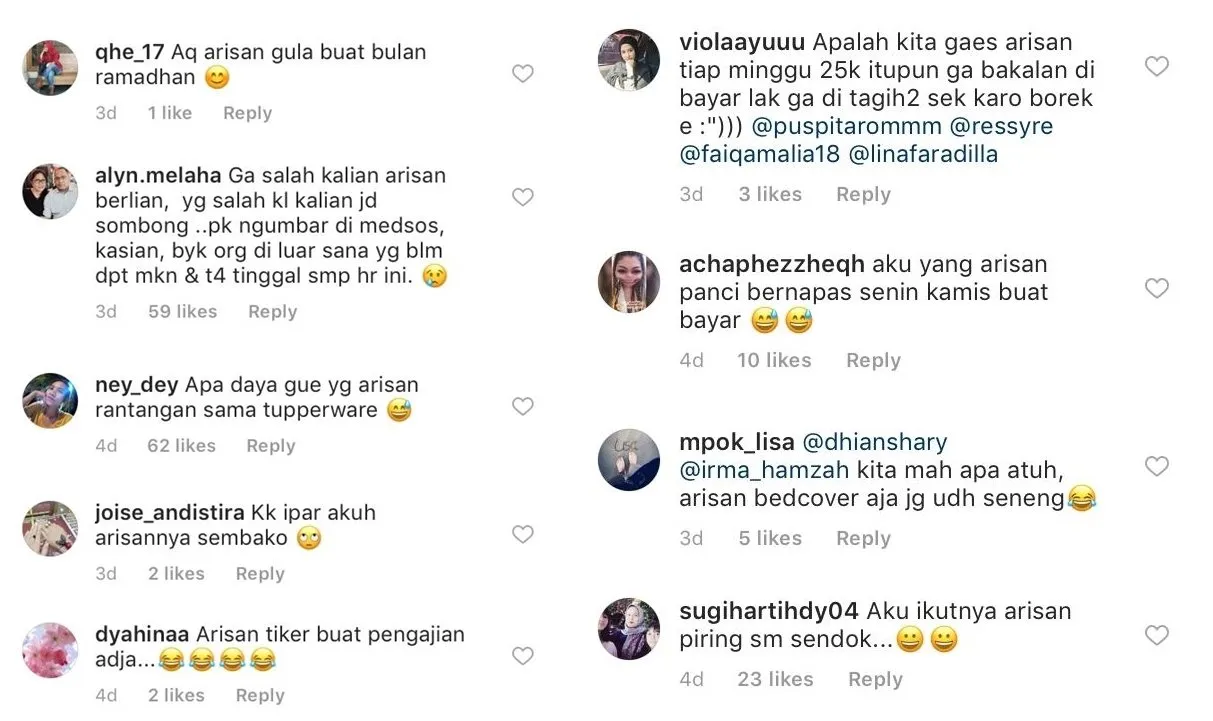 GirlSquad Nia Ramadhani Arisan Berlian, Warganet Nggak Mau Kalah Pamer Barang Arisan Mereka 2