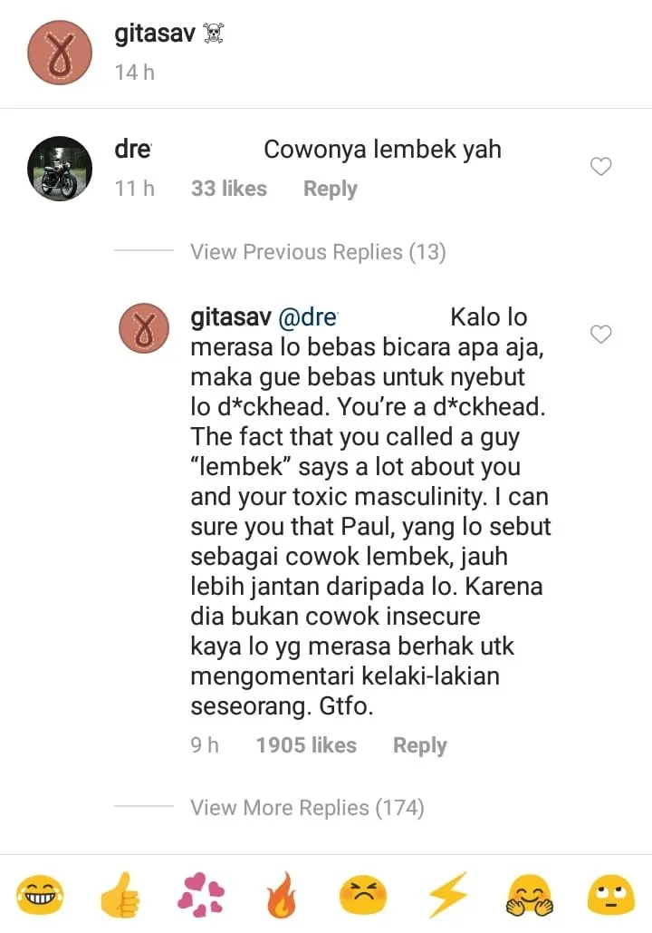 Suami Dikatain Lembek, Gitasav Serang Balik Follower yang Ceplas-Ceplos. Hmm, Tobatlah Warganet~ 6