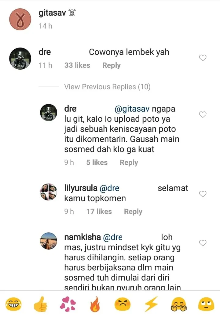 Suami Dikatain Lembek, Gitasav Serang Balik Follower yang Ceplas-Ceplos. Hmm, Tobatlah Warganet~ 5