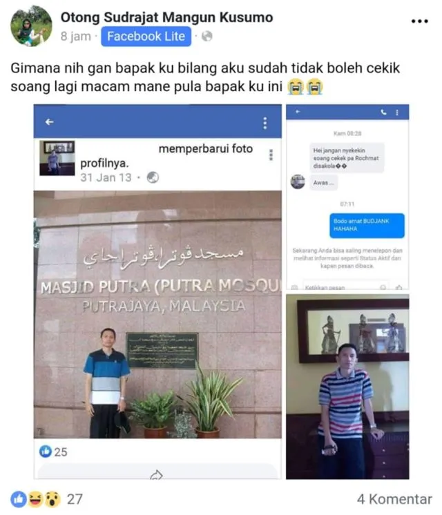 13 Status Kocak Otong Sudrajat, Bocah Penakluk Soang Asal Sunda. Aksinya Bikin Ngakak Sampai Mules 24