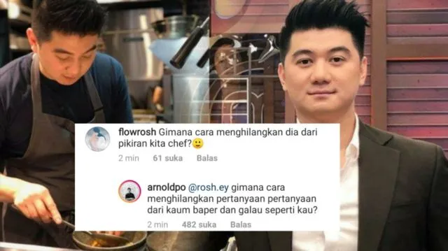 14 Reaksi Kocak Chef Arnold Tanggapi Komentar Kocak Warganet. Nggak Nyangka, Aslinya Receh Banget 20