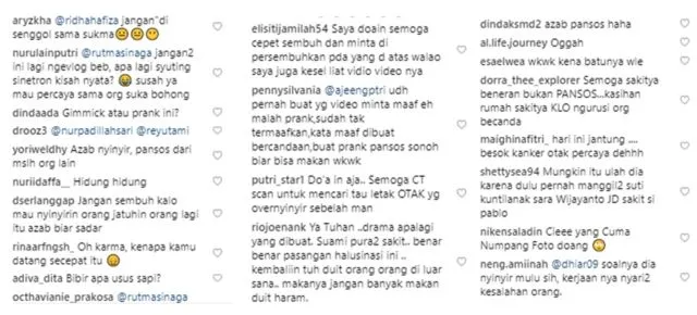 Pablo Benua Sakit, Postingan Rey Utami Dipenuhi Komentar 'Pedas' Warganet. Kena Karma, Katanya 4
