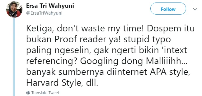 Jerit Hati Seorang Dosen Soal Mahasiswa Bimbingannya. Banyak Pesan Menohok yang Perlu Diresapi! 10