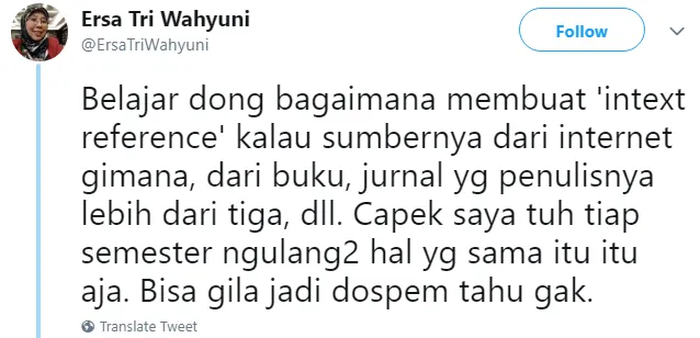 Jerit Hati Seorang Dosen Soal Mahasiswa Bimbingannya. Banyak Pesan Menohok yang Perlu Diresapi! 11