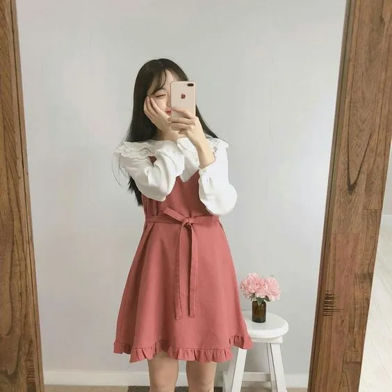 Lucu dan Gemas! 9+ Tampilan Musim Semi Korea yang Bisa Disontek Sobat Missqueen Indonesia 18