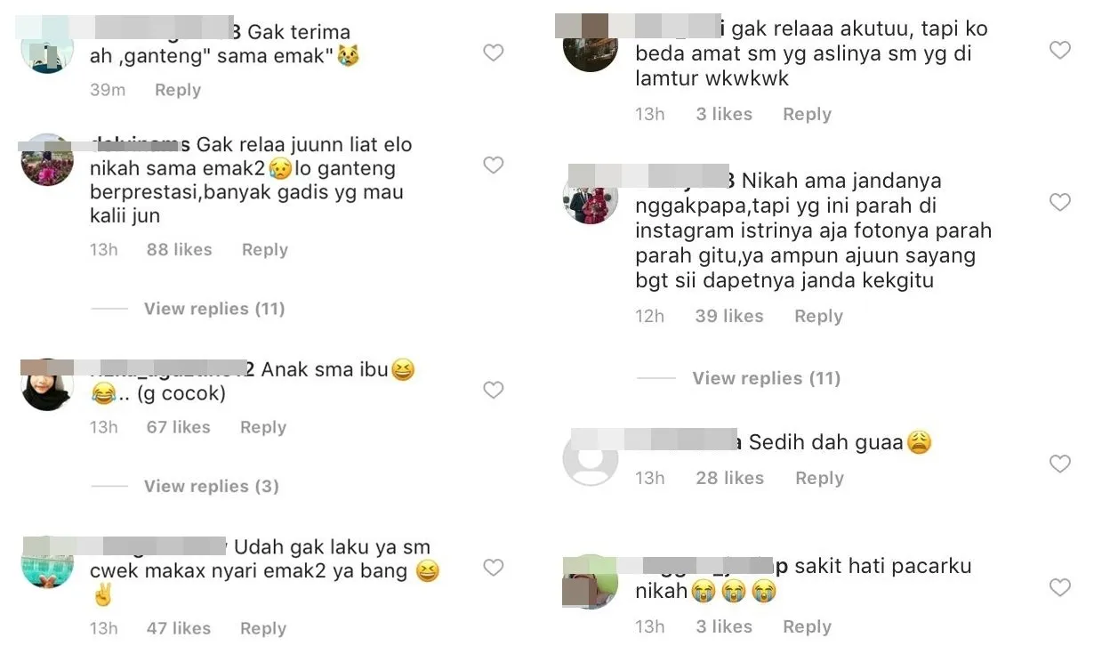 Udah Resmi Jadi Suami-Istri, Fans Ajun Perwira Masih Nggak Rela Idolanya Menikahi Janda 4
