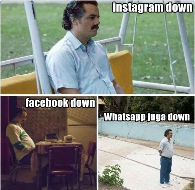 13 Meme yang Warnai Hari Saat IG, FB, dan Whatsapp Down Kemarin. Hiburan Lain Sembari Buka Twitter 25