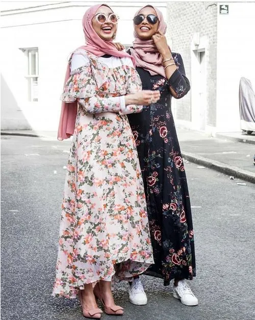 12 OOTD Dress Korean Style Flora, Bisa untuk Hijab 20