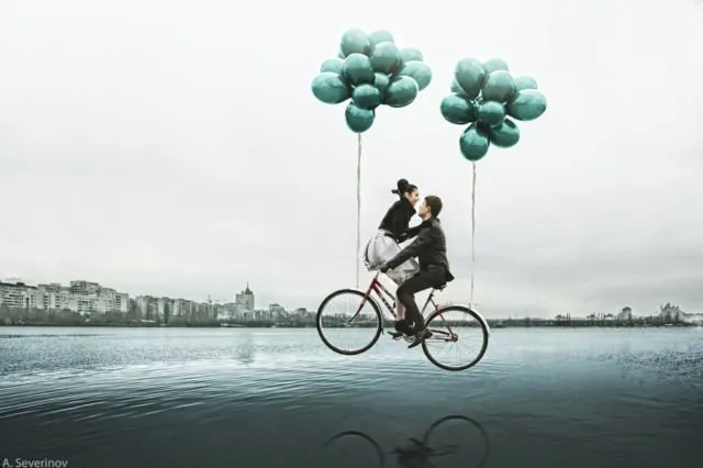 10 Kreasi Levitation Photography untuk Pre-Wedding yang Unik dan Penuh Imajinasi. Yuk, 'Terbang'! 12