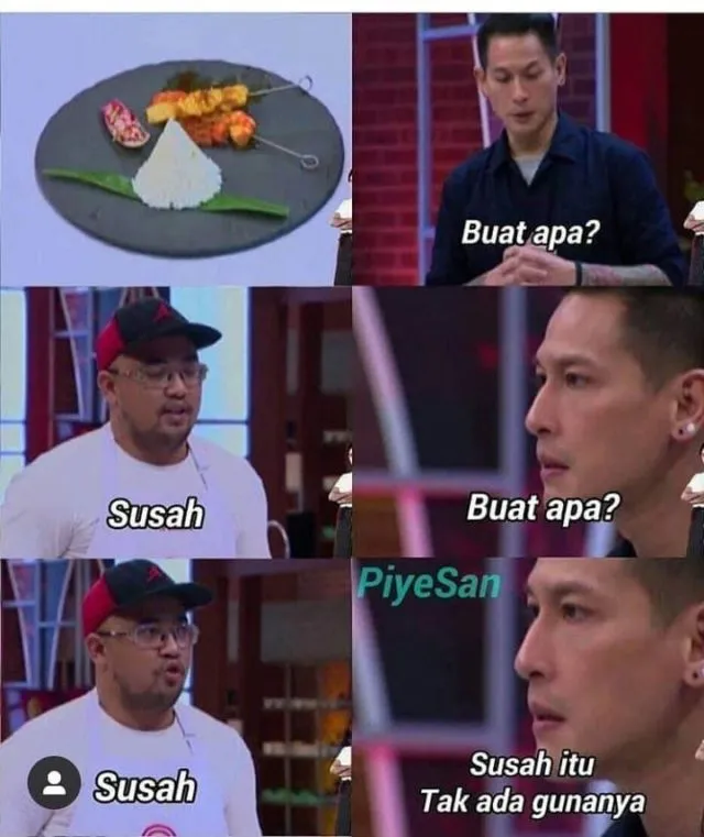 13 Meme MasterChef yang Bakal Mengocok Perutmu. Chef Juna Gagal Garang Kalau Begini Caranya 21
