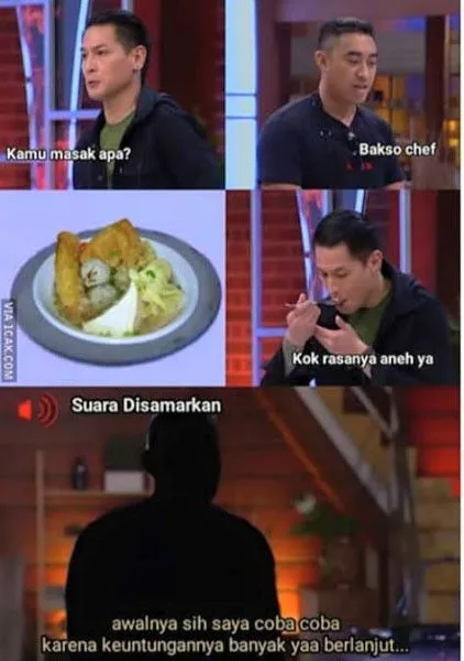 13 Meme MasterChef yang Bakal Mengocok Perutmu. Chef Juna Gagal Garang Kalau Begini Caranya 14