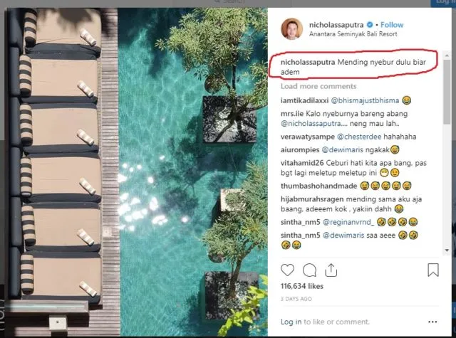 Akhirnya Nicholas Saputra Belajar Lawak, Meski Receh. Cek Caption IG-nya Deh! 3