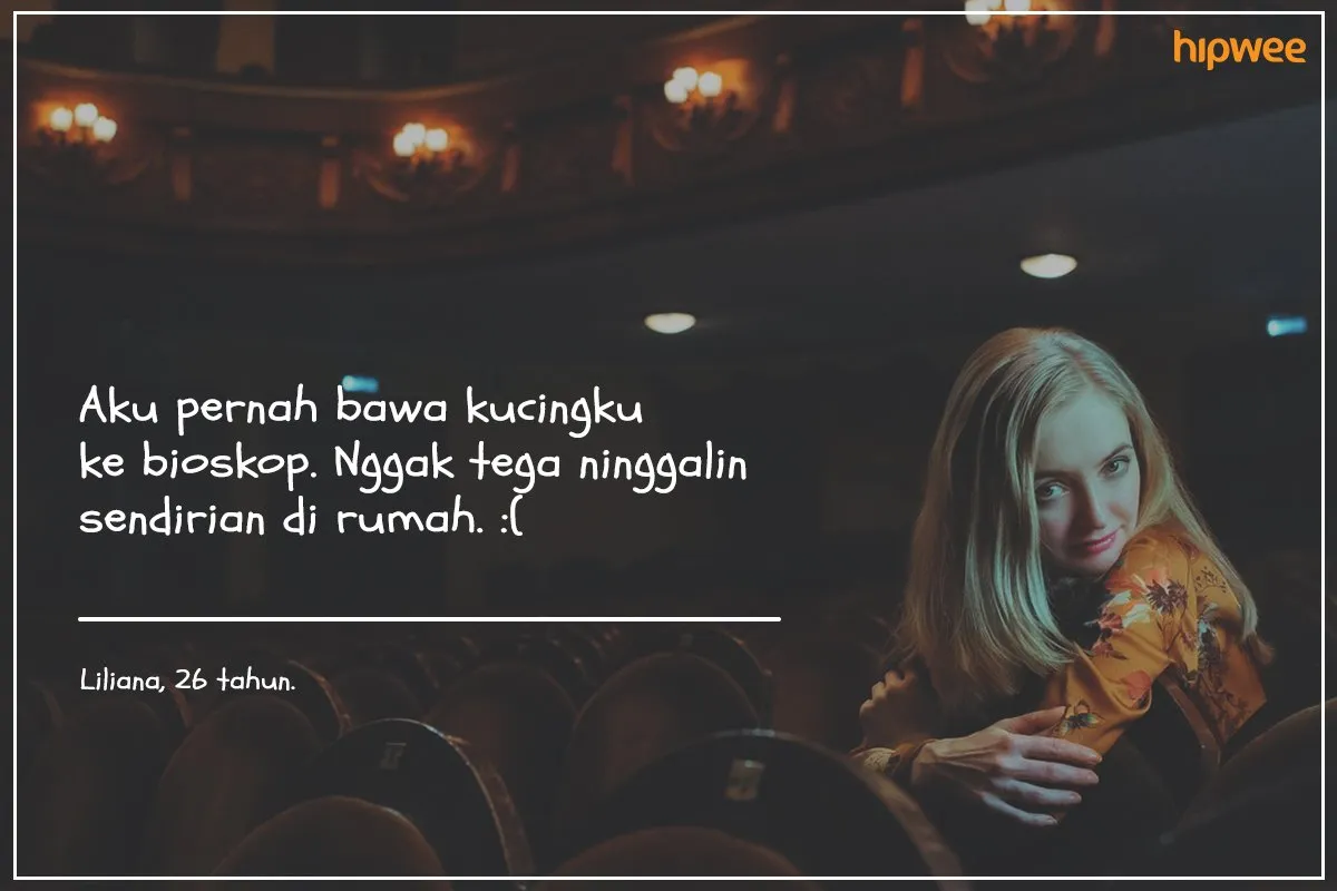 9 Hal Nggak Wajar yang Pernah Dibawa Saat Nonton Bioskop. Dari Nasi Padang Sampai Istri Orang! 16