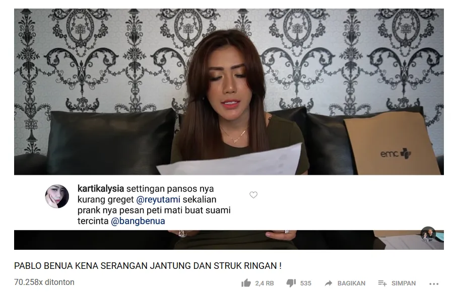 Pablo Benua Sakit, Rumor yang Muncul Antara Sakit Jantung Sampai Kena Santet. Beneran Nggak, Ya? 2