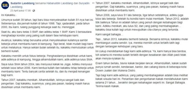 Tunda Wisuda Selama 21 Tahun Demi Sekolahkan Adik, Pengorbanan Seorang Kakak ini Bikin Salut! 3