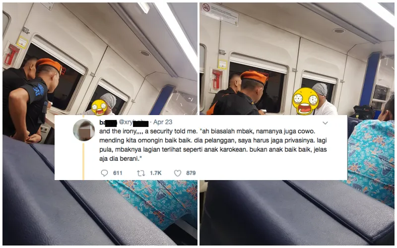 Viral Pelecehan Seksual di Kereta, Korban Justru Kecewa dengan Mediasi dan Komentar Petugas KAI<amp-img src="http://pelecehan%20seksual%20KAI%20-%20Kisah%20yang%20sedang%20viral%20di%20jagat%20media%20sosial%20ini,%20mungkin%20akan%20mengusik%20rasa%20amanmu%20jika%20berkendara%20dengan%20kereta%20api.%20Terutama%20kalau%20kamu%20perempuan.%20Seorang%20pengguna%20Twitter%20@xry***y%20membagikan%20kisahnya%20dilecehkan%20penumpang%20lain%20yang%20duduk%20di%20sebelahnya%20saat%20tertidur%20dalam%20perjalanan%20dari%20Jakarta%20ke%20Surabaya.%20Dini%20hari%20sekitar%20pukul%202%20pagi,%20di%20atas%20Kereta%20Api%20Sambrani%20sebagaimana%20dilaporkan%20Tirto,%20korban%20yang%20diketahui%20berinisial%20BN,%20terbangun%20merasa%20dilecehkan%20secara%20seksual%20oleh%20penumpang%20yang%20duduk%20di%20sampingnya.%20-%20anak%20karaokean" width="1" height="1"></amp-img>
