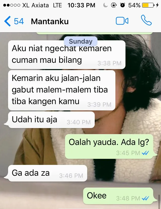 9+ Chat Lucu & Konyol Bareng Gebetan dan Kawan 14