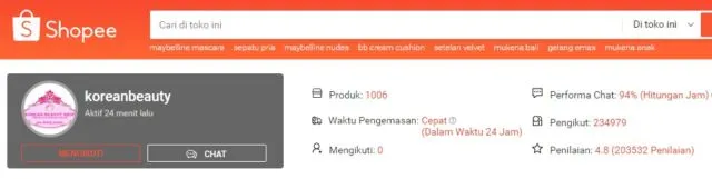 10+ Rekomendasi Toko Skincare Online yang Murah 16