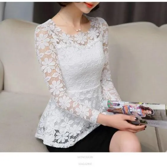 10+ Model Baju Brokat Atasan Selain Buat Kebaya 19