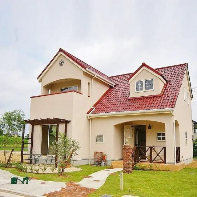 9 Desain Rumah Gaya Eropa Klasik & Minimalis 15