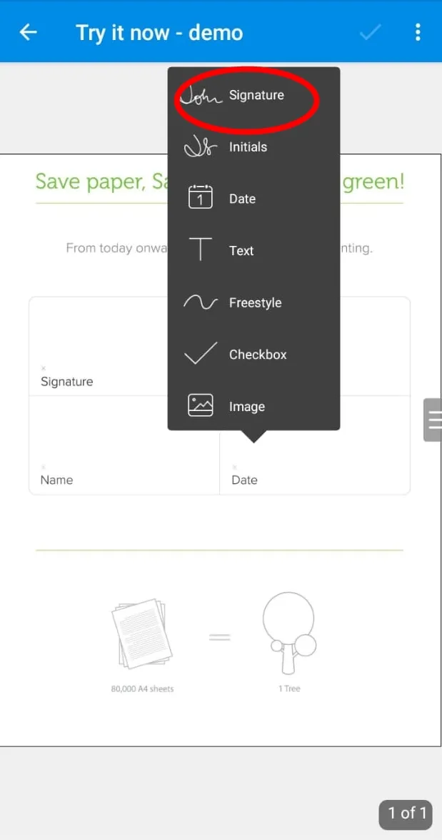 Cara Membuat Tanda Tangan Digital dengan HP 27