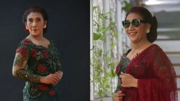 ‘Crazy and Beautiful’, Tema Unik Kebaya Bu Susi Pudjiastuti. Kacamata Hitamnya Legend!
