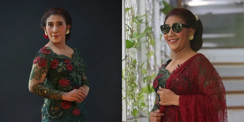 ‘Crazy and Beautiful’, Tema Unik Kebaya Bu Susi Pudjiastuti. Kacamata Hitamnya Legend!