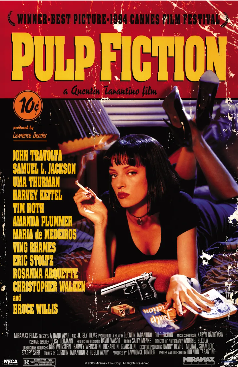 9 Film Quentin Tarantino yang Harus Kamu Tonton. Ternyata Banyak yang Keren lo! 11 Pulp Fiction