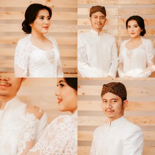 10 Ide Pre-wedding Unik Terinspirasi dari Pas Foto 17