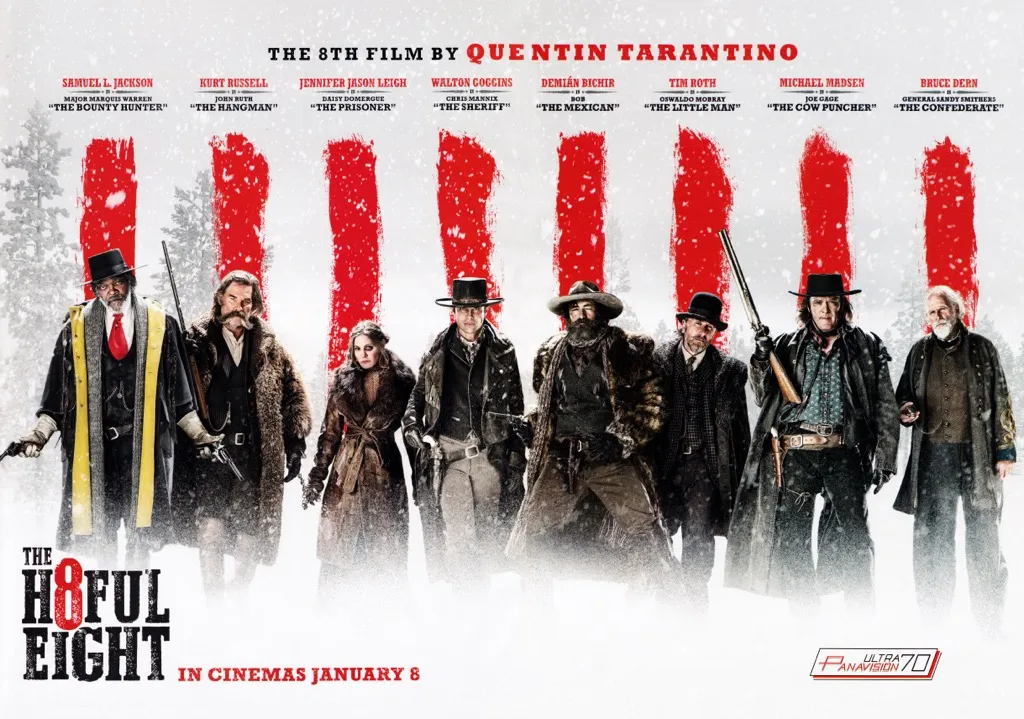 9 Film Quentin Tarantino yang Harus Kamu Tonton. Ternyata Banyak yang Keren lo! 17 The Hateful Eight