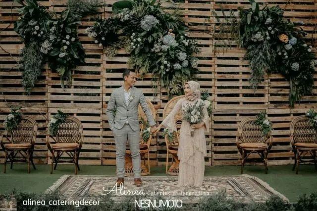 10 Macam Dekorasi Pelaminan, Mulai dari Rustic hingga Bohemian 16