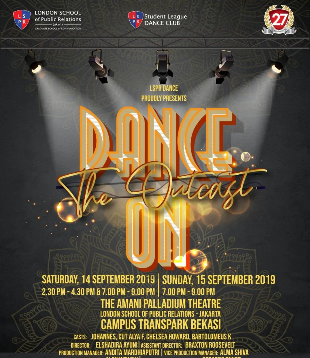 LSPR Dance Club Persembahkan “Dance On! 5: The Outcast” dengan Tema The Breakthrough of an Underdog