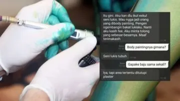Diminta Jadi Objek Body Painting, Cewek ini Curigai Modus Mesum. Waspada, Softboy Punya Banyak Cara!