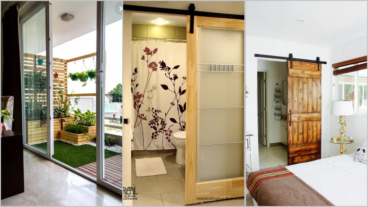 11 Desain Pintu Geser Unik untuk Rumah Sempit. Bikin Cantik Ruangan dan Nggak Makan Tempat