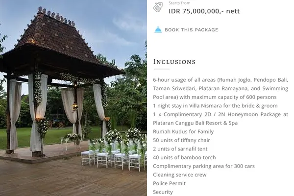 8+ Lokasi Venue Wedding di Area Jakarta Terbaik 14