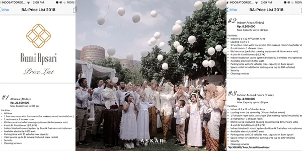 8+ Lokasi Venue Wedding di Area Jakarta Terbaik 18